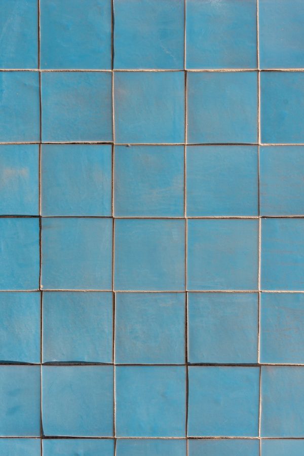 photo background blue tiles